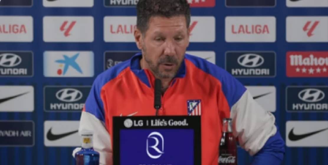 西蒙尼：这个赛季总体是积极的，奥布拉克是世界最佳门将之一